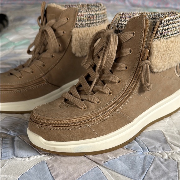 Billy Shoes - Women's Tan Ankle Boots